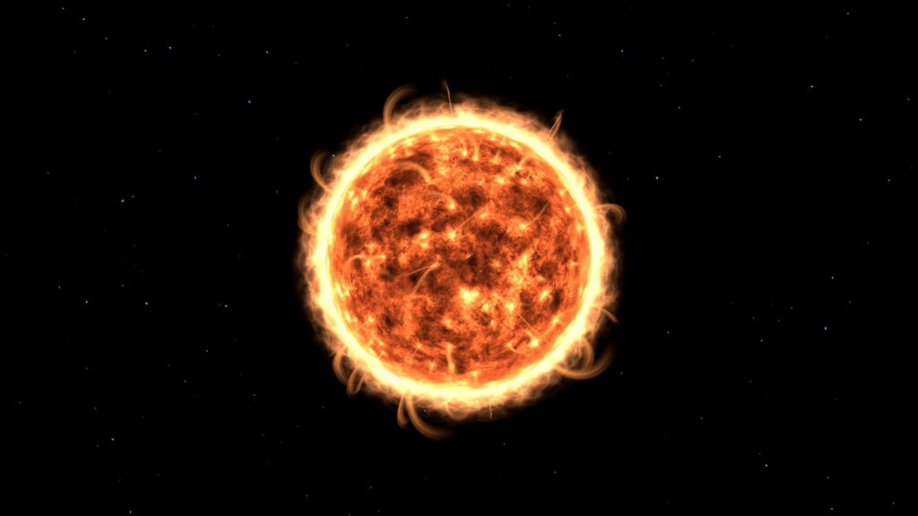 How to calculate the diameter and radius of the sun