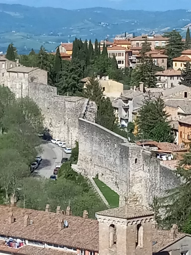 2200 year old Etruscan walls in Perugia, Italy