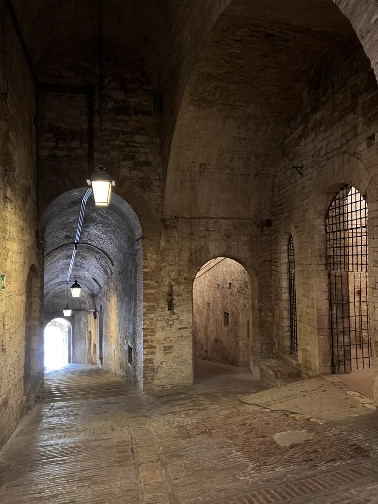 Rocca Paolina in Perugia, Italy