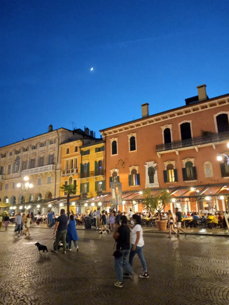 Piazza Bra, Verona Italy