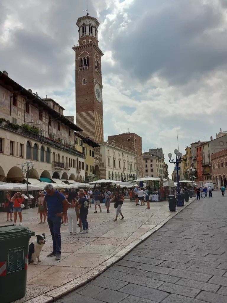 Piazza delle Erbe, Verona Italy