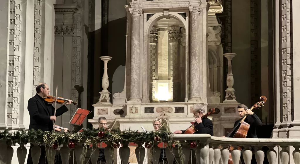 Concert at the Auditorium di Santo Stefano al Ponte Vecchio in Piazza di Santo Stefano