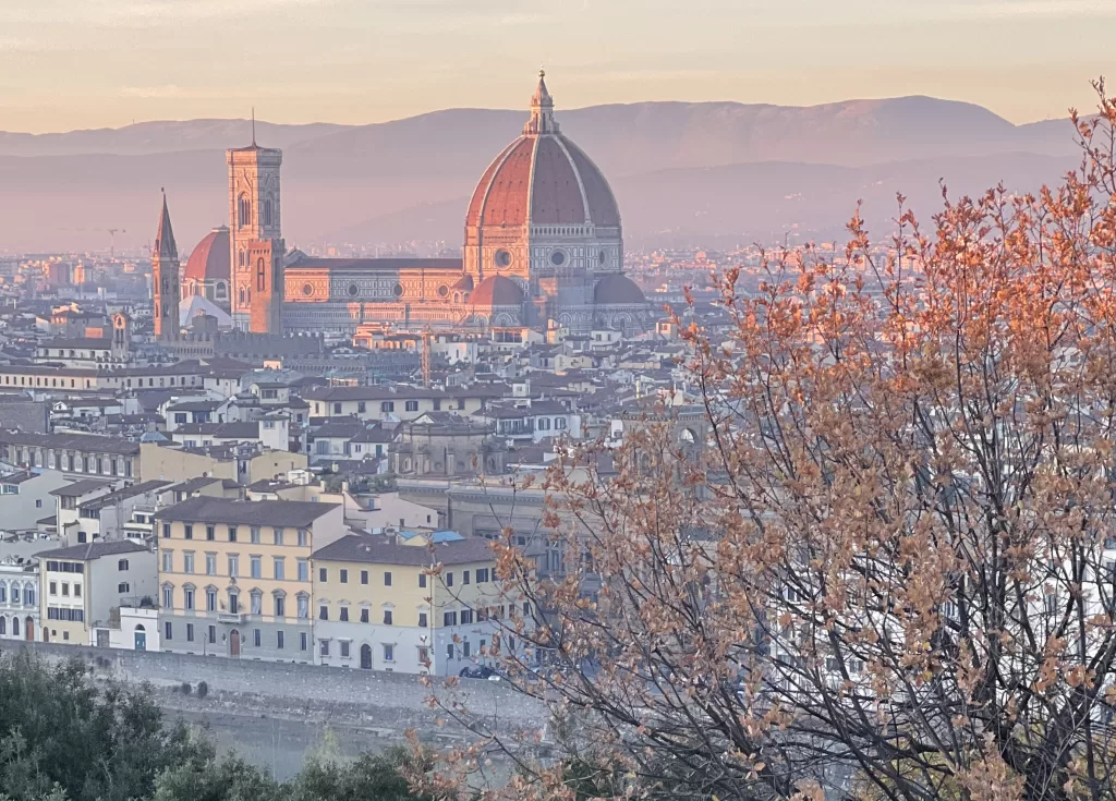 The Duomo seen from Piazza Michaelangelo