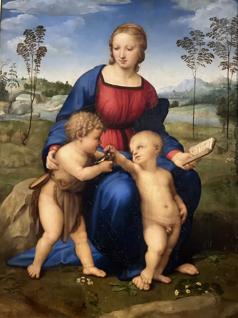 At the Uffizi Gallery